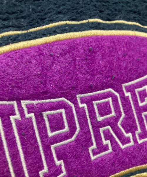 SUPREME（シュプリーム）SUPREME (シュプリーム) パーカー ネイビー×パープル サイズ:Sの古着・服飾アイテム