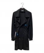 glambグラム）の古着「トレンチコート　Carson trench coat」｜ブラック