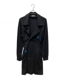 glamb（グラム）の古着「トレンチコート　Carson trench coat」｜ブラック
