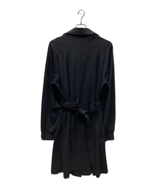 glamb（グラム）glamb (グラム) トレンチコート　Carson trench coat ブラックの古着・服飾アイテム