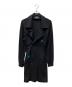 glamb（グラム）の古着「トレンチコート　Carson trench coat」｜ブラック