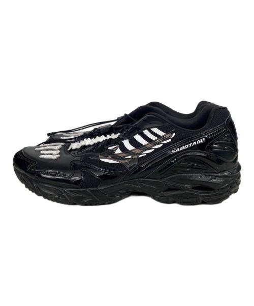MIZUNO（ミズノ）MIZUNO (ミズノ) SBTG (サボタージュ) WAVE RIDER 10 ブラック×ホワイト サイズ:27cmの古着・服飾アイテム
