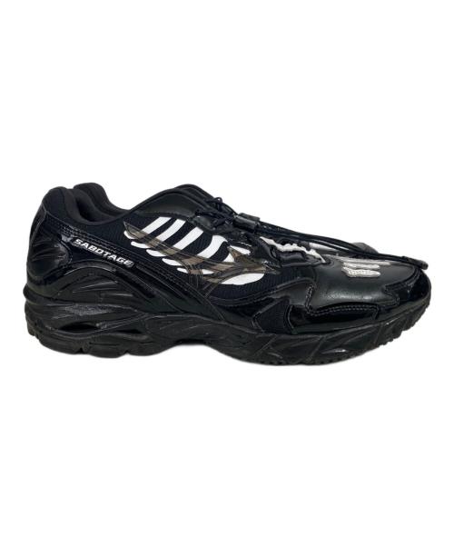 MIZUNO（ミズノ）MIZUNO (ミズノ) SBTG (サボタージュ) WAVE RIDER 10 ブラック×ホワイト サイズ:27cmの古着・服飾アイテム