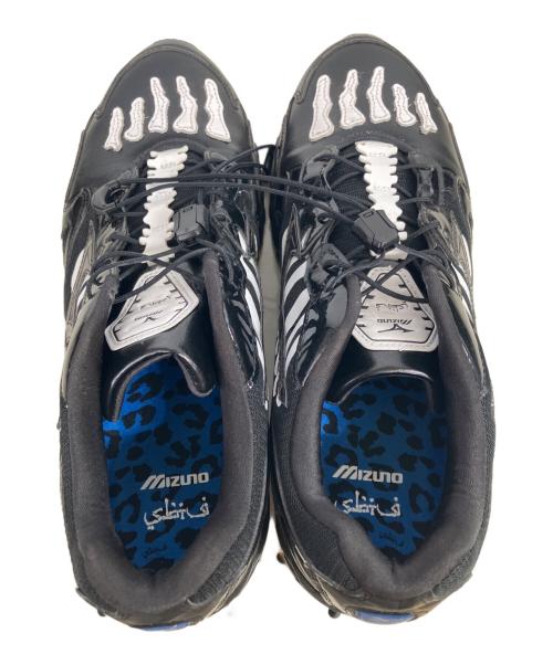 MIZUNO（ミズノ）MIZUNO (ミズノ) SBTG (サボタージュ) WAVE RIDER 10 ブラック×ホワイト サイズ:27cmの古着・服飾アイテム