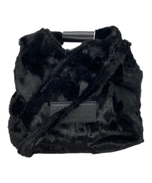 MM6 Maison Margiela（エムエムシックスメゾンマルジェラ）MM6 Maison Margiela (エムエムシックスメゾンマルジェラ) クロスボディーバッグ ブラックの古着・服飾アイテム