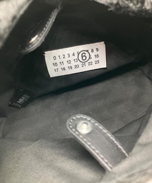 MM6 Maison Margiela（エムエムシックスメゾンマルジェラ）MM6 Maison Margiela (エムエムシックスメゾンマルジェラ) クロスボディーバッグ ブラックの古着・服飾アイテム