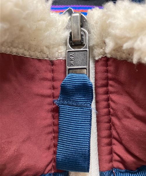 Patagonia（パタゴニア）Patagonia (パタゴニア) Classic Retro-X Vest ベージュ×レッド サイズ:Lの古着・服飾アイテム