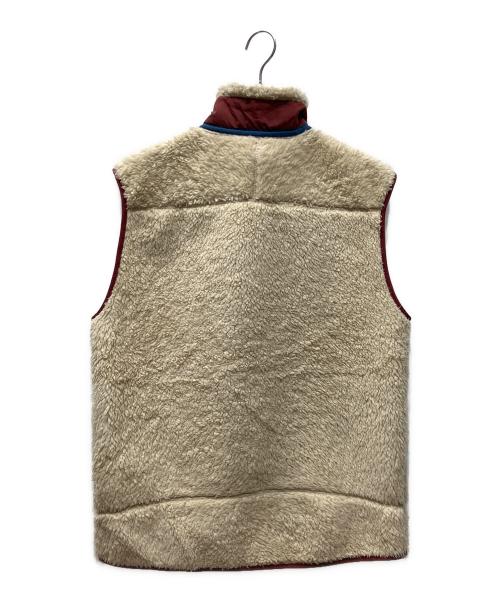 Patagonia（パタゴニア）Patagonia (パタゴニア) Classic Retro-X Vest ベージュ×レッド サイズ:Lの古着・服飾アイテム