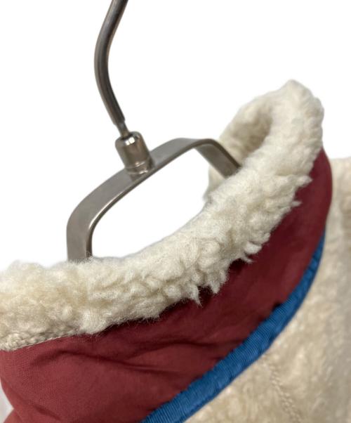 Patagonia（パタゴニア）Patagonia (パタゴニア) Classic Retro-X Vest ベージュ×レッド サイズ:Lの古着・服飾アイテム
