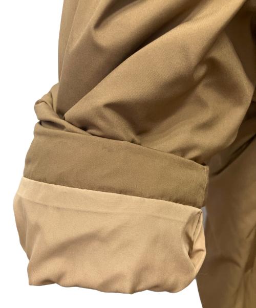 mizuiro-ind（ミズイロインド）mizuiro-ind (ミズイロインド) ドレープダウンコート ベージュ サイズ:不明の古着・服飾アイテム
