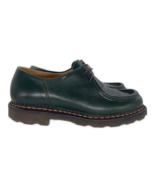 PARABOOT（パラブーツ）PARABOOT (パラブーツ) チロリアンシューズ MICHAEL グリーン サイズ:40 1/2の古着・服飾アイテム