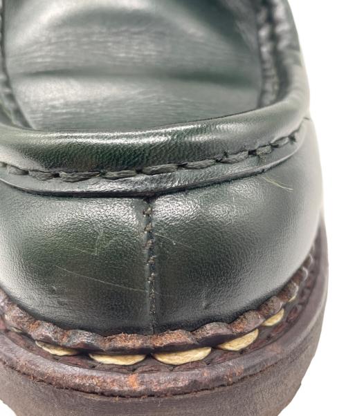 PARABOOT（パラブーツ）PARABOOT (パラブーツ) チロリアンシューズ MICHAEL グリーン サイズ:40 1/2の古着・服飾アイテム
