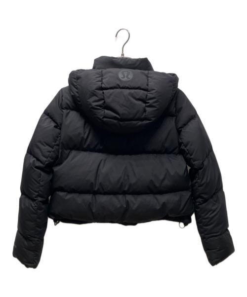 LULULEMON（ルルレモン）LULULEMON (ルルレモン) Wunder Puff 600ダウンフィル クロップジャケット ブラック サイズ:4の古着・服飾アイテム