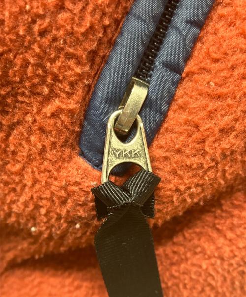 Patagonia（パタゴニア）Patagonia (パタゴニア) シンチラビッグT ブラウン×ネイビー サイズ:XSの古着・服飾アイテム