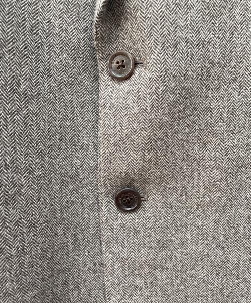 Aquascutum（アクアスキュータム）Aquascutum (アクアスキュータム) カシミヤ2Bテーラードジャケット ブラウン サイズ:98AB6の古着・服飾アイテム