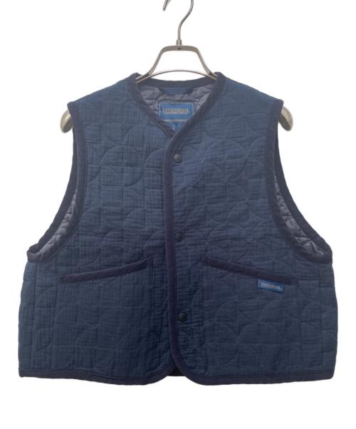 LAVENHAM（ラベンハム）LAVENHAM (ラベンハム) キルティングベスト ネイビー サイズ:38の古着・服飾アイテム