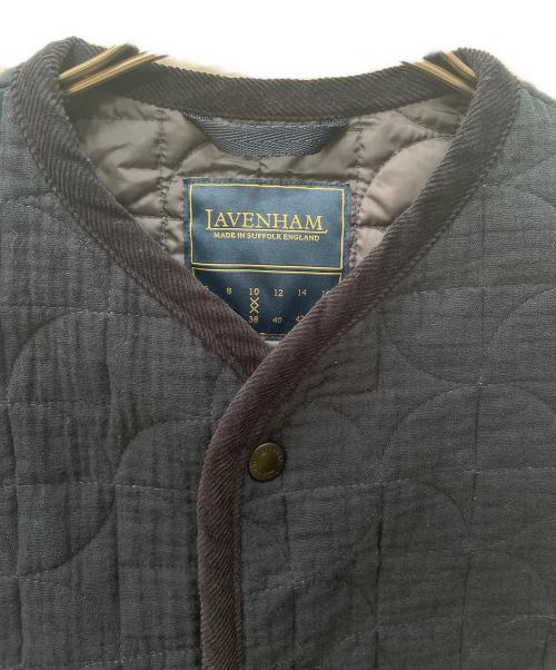 LAVENHAM（ラベンハム）LAVENHAM (ラベンハム) キルティングベスト ネイビー サイズ:38の古着・服飾アイテム