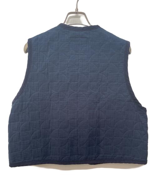 LAVENHAM（ラベンハム）LAVENHAM (ラベンハム) キルティングベスト ネイビー サイズ:38の古着・服飾アイテム