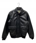 L.L.Beanエルエルビーン）の古着「A-2レザージャケット」｜ブラック
