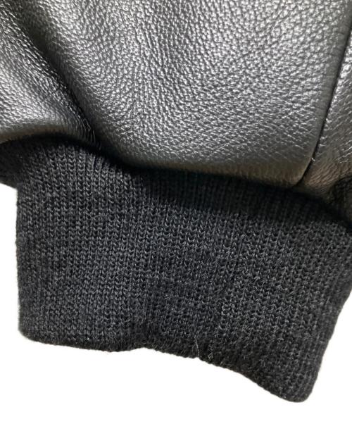 L.L.Bean（エルエルビーン）L.L.Bean (エルエルビーン) A-2レザージャケット ブラック サイズ:Mの古着・服飾アイテム