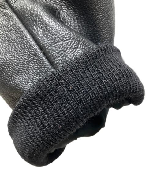 L.L.Bean（エルエルビーン）L.L.Bean (エルエルビーン) A-2レザージャケット ブラック サイズ:Mの古着・服飾アイテム