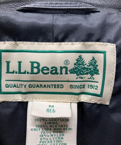 L.L.Bean（エルエルビーン）L.L.Bean (エルエルビーン) A-2レザージャケット ブラック サイズ:Mの古着・服飾アイテム