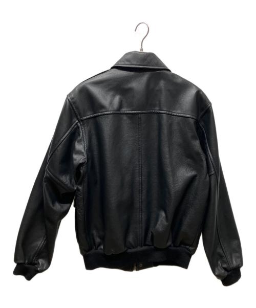 L.L.Bean（エルエルビーン）L.L.Bean (エルエルビーン) A-2レザージャケット ブラック サイズ:Mの古着・服飾アイテム