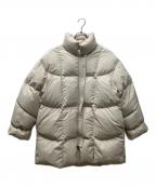 TODAYFULトゥデイフル）の古着「Standcollar Down Jacket」｜アイボリー