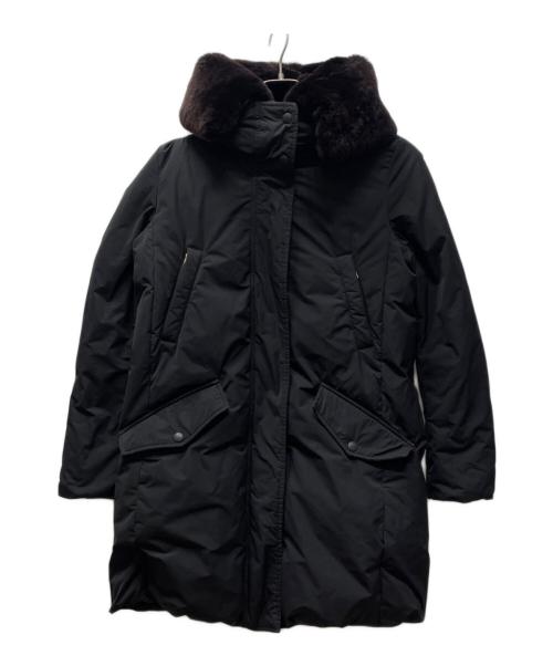WOOLRICH（ウールリッチ）WOOLRICH (ウールリッチ) SLOBE IENA (スローブ イエナ) ダウンコート 19AW ブラック サイズ:XSの古着・服飾アイテム