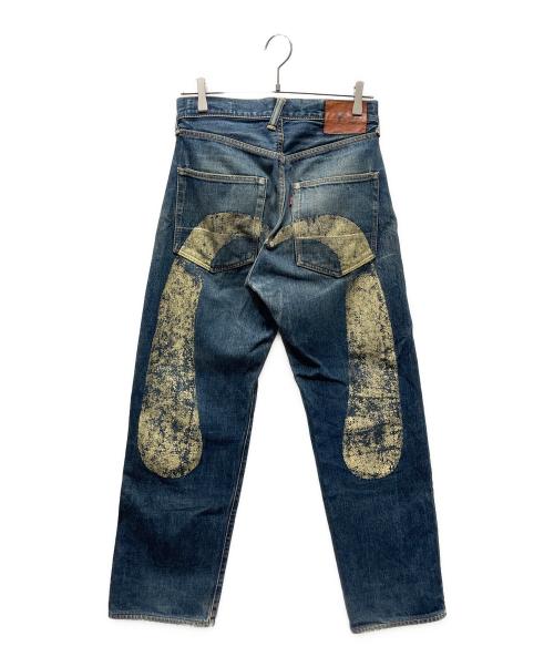 EVISU（エヴィス）EVISU (エヴィス) デニムパンツ インディゴ サイズ:76cm (W30)の古着・服飾アイテム