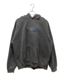FEELS（フィールズ）の古着「プルオーバーパーカー　PIGMENT DYE HOODIE」｜グレー