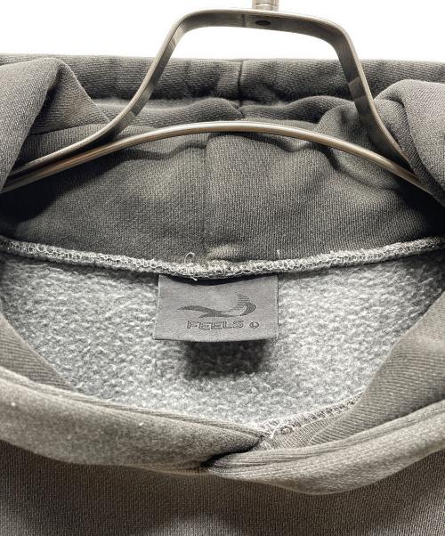FEELS（フィールズ）FEELS (フィールズ) プルオーバーパーカー　PIGMENT DYE HOODIE グレー サイズ:Lの古着・服飾アイテム