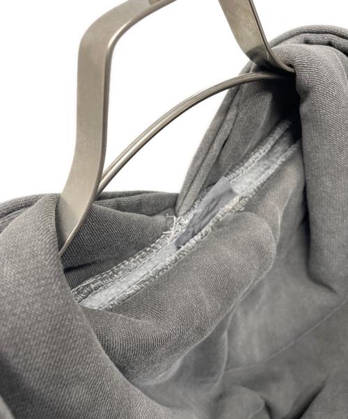 FEELS（フィールズ）FEELS (フィールズ) プルオーバーパーカー　PIGMENT DYE HOODIE グレー サイズ:Lの古着・服飾アイテム
