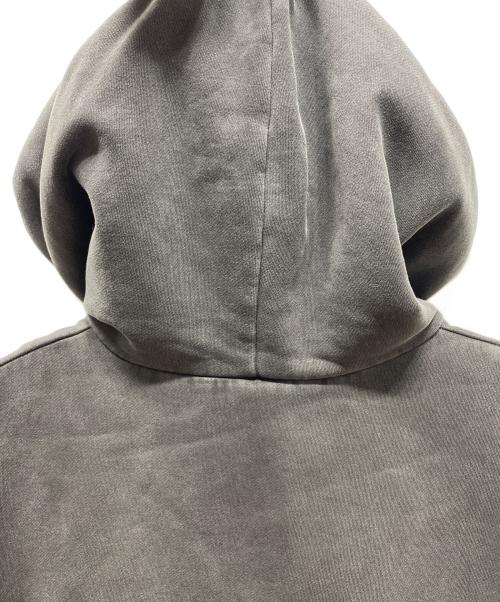 FEELS（フィールズ）FEELS (フィールズ) プルオーバーパーカー　PIGMENT DYE HOODIE グレー サイズ:Lの古着・服飾アイテム