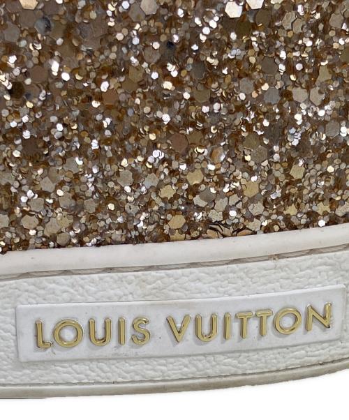 LOUIS VUITTON（ルイ ヴィトン）LOUIS VUITTON (ルイ ヴィトン) スニーカー ゴールドカラー サイズ:41の古着・服飾アイテム