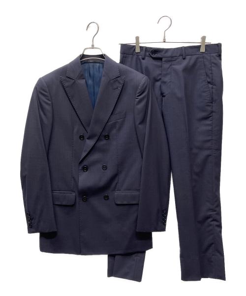 ARMANI COLLEZIONI（アルマーニ コレツィオーニ）ARMANI COLLEZIONI (アルマーニ コレツィオーニ) セットアップスーツ M LINE ネイビー サイズ:44の古着・服飾アイテム