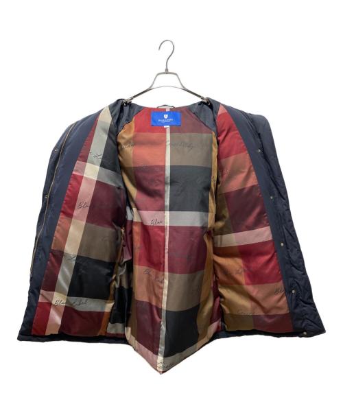 BLUE LABEL CRESTBRIDGE（ブルーレーベルクレストブリッジ）BLUE LABEL CRESTBRIDGE (ブルーレーベルクレストブリッジ) ダウンジャケット ネイビー サイズ:36の古着・服飾アイテム