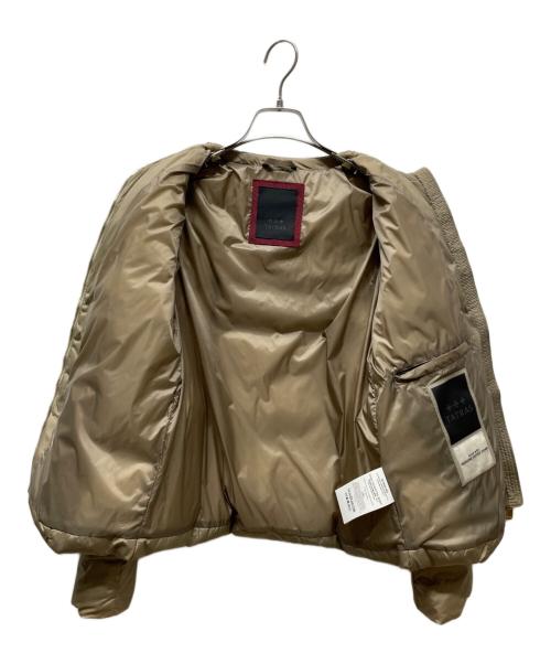 TATRAS（タトラス）TATRAS (タトラス) ノーカラーライトダウンジャケット ブラウン サイズ:02の古着・服飾アイテム