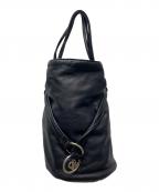 LOEWEロエベ）の古着「巾着ポーチ」｜ブラック
