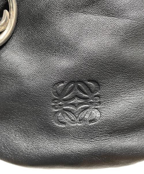 LOEWE（ロエベ）LOEWE (ロエベ) 巾着ポーチ ブラックの古着・服飾アイテム