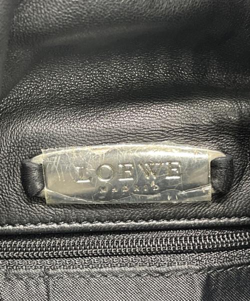 LOEWE（ロエベ）LOEWE (ロエベ) 巾着ポーチ ブラックの古着・服飾アイテム