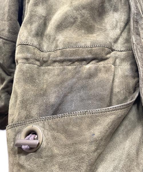 Marc Buchanan（マークブキャナン）marc buchanan (マークブキャナン) レザージャケット オリーブ サイズ:不明の古着・服飾アイテム