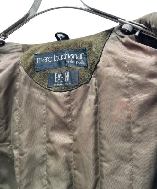 Marc Buchanan（マークブキャナン）marc buchanan (マークブキャナン) レザージャケット オリーブ サイズ:不明の古着・服飾アイテム