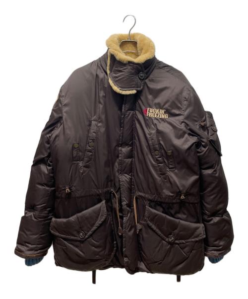 DSQUARED2（ディースクエアード）DSQUARED2 (ディースクエアード) ダウンジャケット TWINS ブラウン サイズ:50の古着・服飾アイテム
