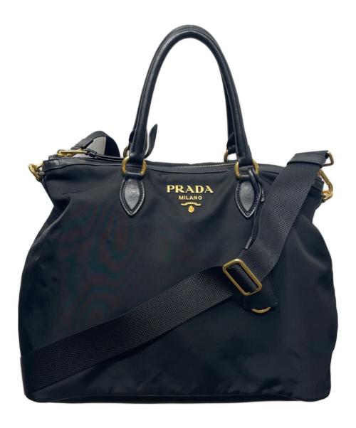 PRADA（プラダ）PRADA (プラダ) 2WAYバッグ ブラック サイズ:TUの古着・服飾アイテム