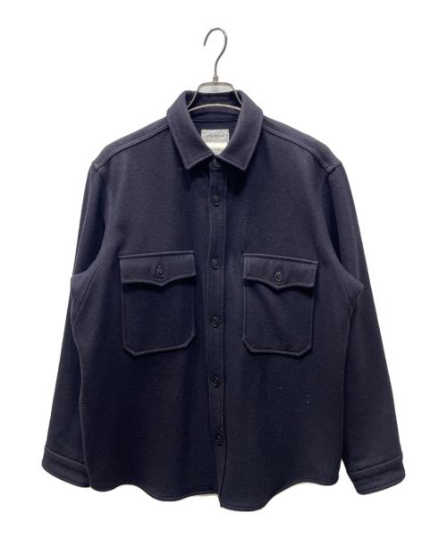 YAECA（ヤエカ）YAECA (ヤエカ) CPOジャケット ネイビー サイズ:Lの古着・服飾アイテム