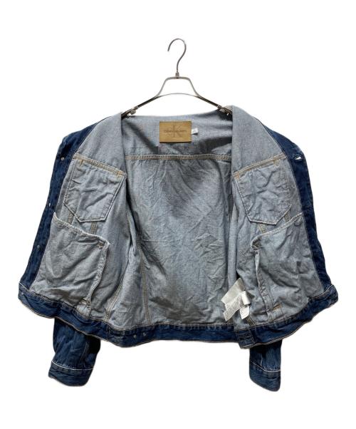 Calvin Klein（カルバンクライン）Calvin Klein (カルバンクライン) 90s パシフィコトラッカー デニムジャケット インディゴ サイズ:Mの古着・服飾アイテム
