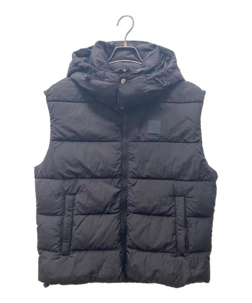 DIESEL（ディーゼル）DIESEL (ディーゼル) 中綿ベスト ブラック サイズ:Mの古着・服飾アイテム