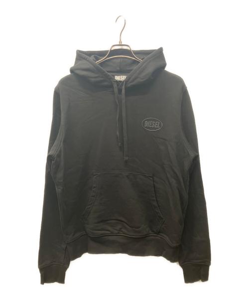 DIESEL（ディーゼル）DIESEL (ディーゼル) パーカー ブラック サイズ:Lの古着・服飾アイテム