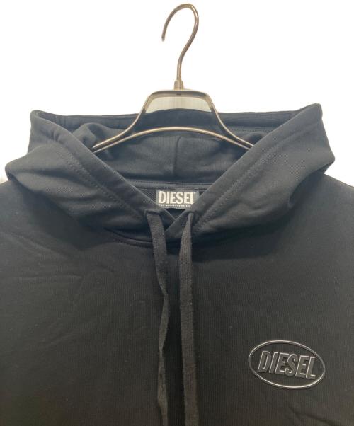 DIESEL（ディーゼル）DIESEL (ディーゼル) パーカー ブラック サイズ:Lの古着・服飾アイテム